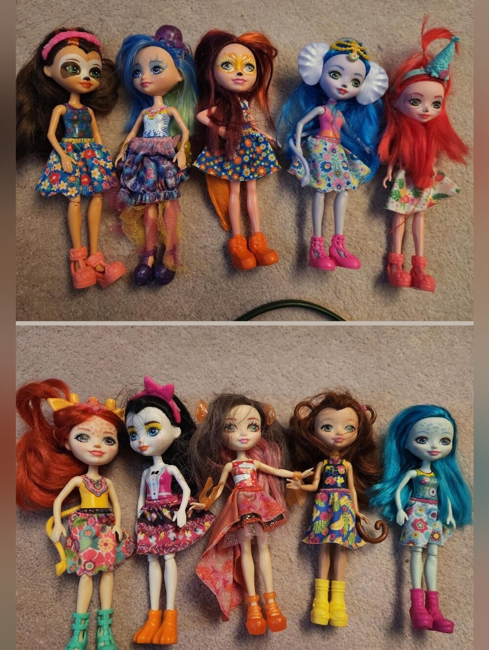 Enchantimals Doll Lot X 10